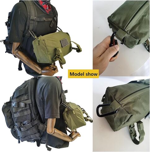 Tactical Pouches Molle Admin Pouches Large Capacity Pouch Carrier Bag in Kuwait