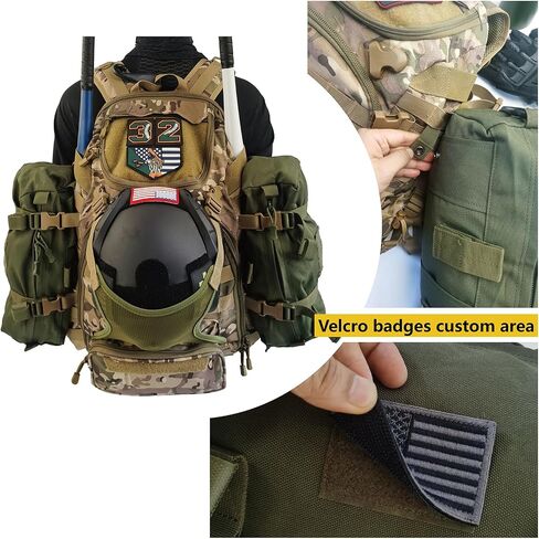 Tactical Pouches Molle Admin Pouches Large Capacity Pouch Carrier Bag in Kuwait