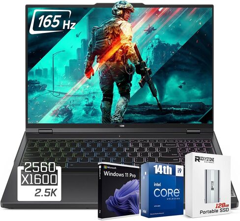 كمبيوتر محمول للألعاب Lenovo Legion 5i Premium، الجيل الرابع عشر Intel 24-Core i9-14900HX، GeForce RTX 4060(TGP 140W)، شاشة 16 بوصة WQXGA 165 هرتز، لوحة مفاتيح RGB بإضاءة خلفية، ضوء أزرق منخفض، مع SSD محمول (32 جيجابايت|1 تيرابايت SSD|Win11) بيت) in Saudi Arabia
