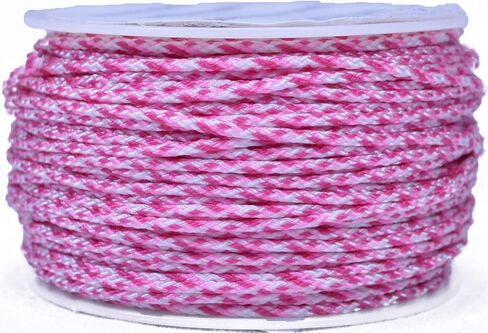 BORED? PARACORD! Nylon Micro Cord - 125 or 1000 Foot Spool Options - 70+ Colors and Patterns - 1.18mm Cord in Kuwait