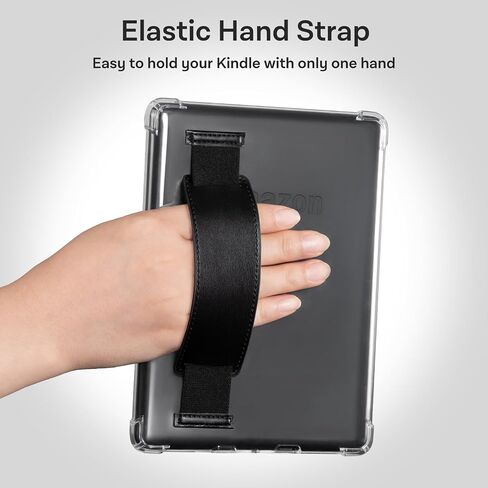 CoBak Clear Case for Kindle Paperwhite 10th Generation 6'' and Signature Edition 2018 Released - Lightweight, Scratch-Proof Silicone Back Cover.Perfectly Clear Protection in Saudi Arabia
