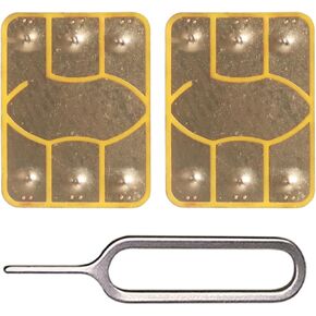 SIM Card Protector Sticker Adapter Nano SIM Recovery Accessory Prevents Surface Abrasion Poor Contact and Protects The SIM Card Signal for Normal