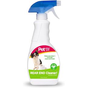 Rear End Cleaner – Safe Dog Butt Spray to Keep Your Dog’s Backside Clean & Fresh – No Rinse Dog Spray Made with Natural Ingredients