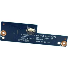 ON Off Power Button Board VIJP8 0VIJP8 BAP20 LS-D754P Replacement for Dell Alienware 15 R3 R4 17 R4 R5