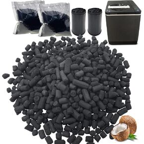 Shurex Odor Absorbing Filter Refills for Vitamix FoodCycler Filters, Replacement Activated Carbon for Vitamix Foodcycler Replacement Filters