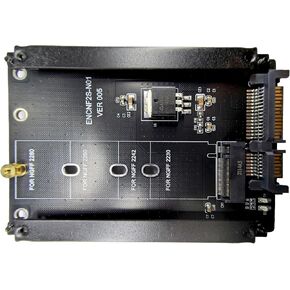 واجهة WLGQ NGFF M.2 B KEY SSD إلى بطاقة محول SATA مع حامل القرص الصلب لسطح المكتب in Kuwait