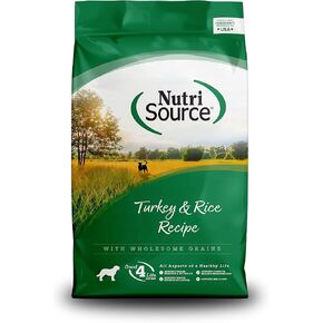 NutriSource Turkey & Rice Dog Food 5lb