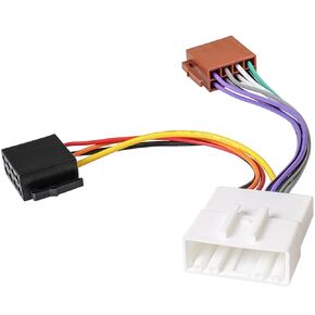 Radio Wiring Harness 16Pin to 20Pin Car Stereo Wire Connector Compatible with Nissan Frontier Leaf Altima Murano Pathfinder Rogue Sentra Versa Subaru WRX Impreza Forester Radio Adapter
