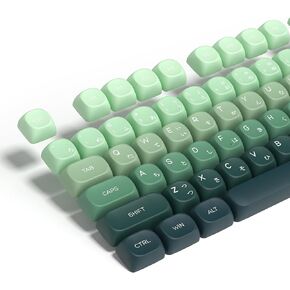 Womier Graffiti MOA Keycaps,PBT Keycaps 60 75 100 Percent,Cute Keycaps Set Dye-Sublimation,134 Keys Custom Keyboard Keycaps Set for Cherry Gateron MX Switches Mechanical Keyboards