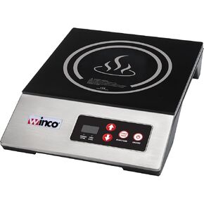 Winco EICS-34 Commercial-Grade Portable Induction Cooktop Burner, 3400W, 240V