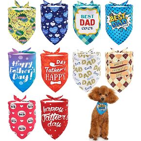 10PCS Animal Print Dog Bandanas for XXS XS Small Boys Girls Triangle Bibs Head Scarves Zebra Leopard Snake Tiger Peacock Cheetah Giraffe and Cow Print Grooming Accessories
