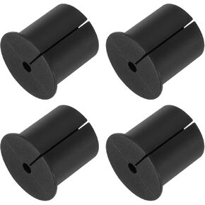 uxcell 4Pcs Wall Grommets for Cables 1-3/8 Inch Silicone Cable Wall Bushing Feed Through Cable Routing Kit Accessories Wall Cable Pass Through for Ethernet with 6.5mm Hole, Grey