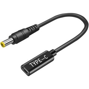 USB C Cable to 3.0x1.1 mm DC Adapter Cable 19V, 100W PD USB Type C to DC Adapter Made for Acer, Sunsam Laptop Charger