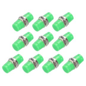 MECCANIXITY Fiber Optical Coupler FC to FC/APC Round Flange, Single Mode Simplex Adapter, FC-FC/APC, for Network Internet Connector, 10pcs