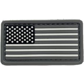 Boss Dog Tactical Rubber Hook-Backed Patch for Boss Tactical Collars, Pink USA Flag,