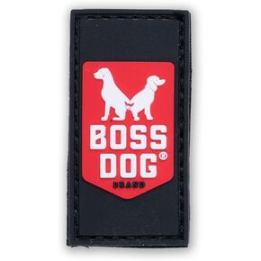 Boss Dog Tactical Rubber Hook-Backed Patch for Boss Tactical Collars, Pink USA Flag,