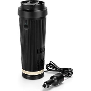 12V Smart Car Cup Cooler/Heater, Car Coffee Warmer Water Cooler Cup Electric Mug for Drink Cooler & Heater - On-The-Go Temperature Control for Hot or Cold Beverages
