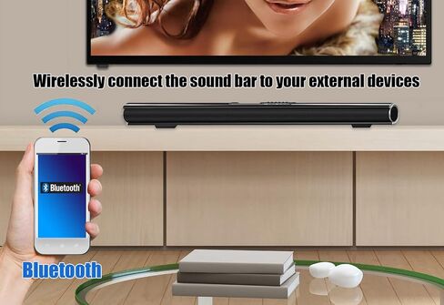 Naxa Electronics NHS-2011 37-Inch Wireless Sound Bar with Bluetooth in Saudi Arabia