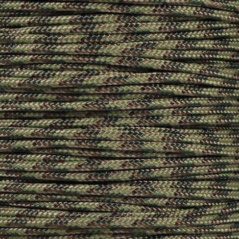 Crafting Cord 325 LB Tensile Strength 3 Strand Core Paracord Spools - 250 Foot and 1000 Foot Size Options (Black, 250 Feet) in Saudi Arabia