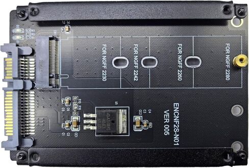 واجهة WLGQ NGFF M.2 B KEY SSD إلى بطاقة محول SATA مع حامل القرص الصلب لسطح المكتب in Kuwait
