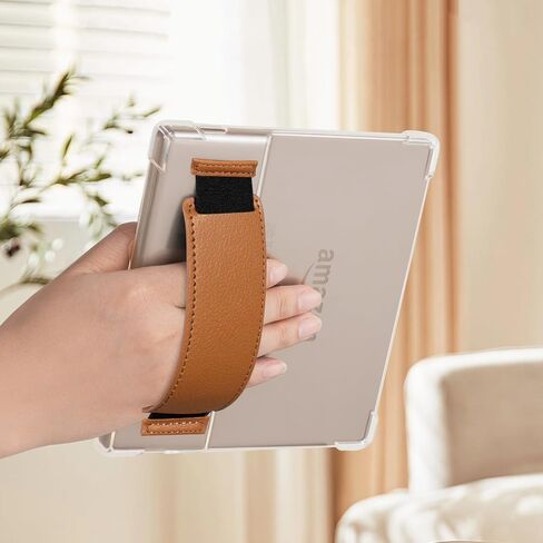 CoBak Clear Case Cover for 7'' All-New Kindle Oasis 10th Generation 2019 Released and 9th Generation 2017 Released -Corner Airbag Protection, Minimalist Style (Brown) in Saudi Arabia