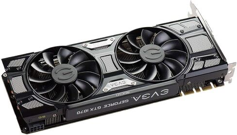 EVGA GeForce GTX 1070 SC GAMING ACX 3.0 Black Edition, 8GB GDDR5, LED, DX12 OSD Support (PXOC) 08G-P4-5173-KR (Renewed) in Saudi Arabia