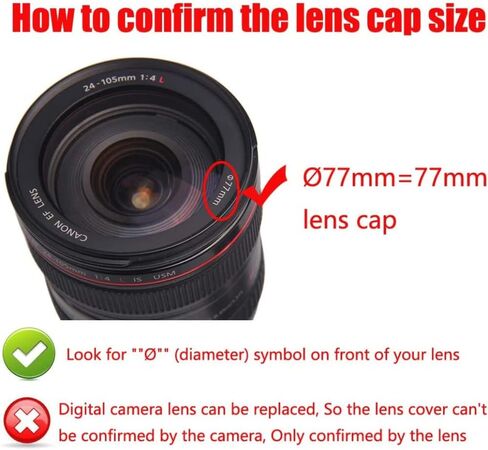 MOSTOS ; Brings Superior® || Ø67 mm Lens Cap for Tamron Camera Lenses || Lens Cap for Tamron 100-400mm f/4.5-6.3 Di VC USD Lens etc (Ø67 mm Lens Cap) in Saudi Arabia