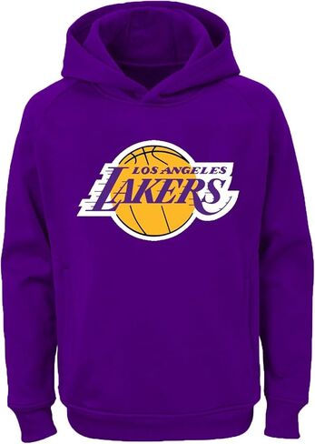 سترة بغطاء للرأس بشعار فريق Outerstuff NBA للشباب ذو الأداء الملون والشعار الأساسي (Boston Celtics أسود، 18-20) in Kuwait