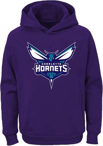 سترة بغطاء للرأس بشعار فريق Outerstuff NBA للشباب ذو الأداء الملون والشعار الأساسي (Boston Celtics أسود، 18-20) in Kuwait