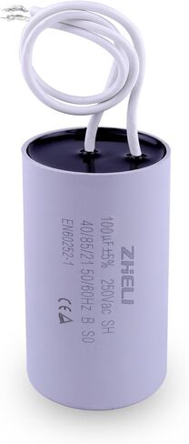 CBB60 12 فائق التوهج تشغيل المحرك مكثف MFD 250VAC 50/60 هرتز أسطواني (12 فائق التوهج) in Kuwait