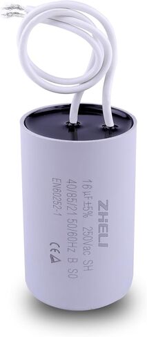 CBB60 12 فائق التوهج تشغيل المحرك مكثف MFD 250VAC 50/60 هرتز أسطواني (12 فائق التوهج) in Kuwait