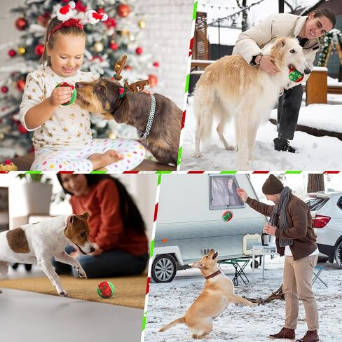 ZALALOVA 32 Pcs ChristmasTennis Balls for Dog Xmas Pets Interactive Toys Bulk Fetch Training Playing Balls Green Red Chewers Green Red Puppy 2.5 Inches for Small Medium Large Dogs in Saudi Arabia