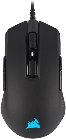 Corsair M55 RGB Pro Wired Ambidextrous Multi-Grip Gaming Mouse - 12,400 DPI Adjustable Sensor - 8 Programmable Buttons - Black in Saudi Arabia