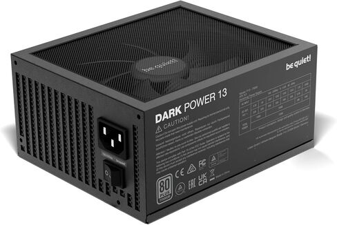 كن هادئاً! BN518 Straight Power 12-1500w 80 Plus Platinum، ATX 3.0، مصدر طاقة معياري، لوحدات معالجة الرسومات PCIe 5.0 ووحدات معالجة الرسومات مع موصلات 6 + 2 دبوس، صامت 135 مم يكون هادئًا! مروحة - BN518 in Kuwait