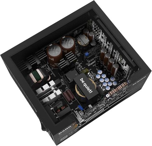 كن هادئاً! BN518 Straight Power 12-1500w 80 Plus Platinum، ATX 3.0، مصدر طاقة معياري، لوحدات معالجة الرسومات PCIe 5.0 ووحدات معالجة الرسومات مع موصلات 6 + 2 دبوس، صامت 135 مم يكون هادئًا! مروحة - BN518 in Kuwait