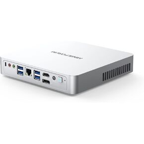 MINISFORUM EliteMini TH80 كمبيوتر صغير Intel Core i7-11800H، ذاكرة وصول عشوائي 32 جيجابايت، SSD PCIe 512 جيجابايت، Wi-Fi 6E/Bluetooth 5.2، USB-C، HDMI، DisplayPort، RJ45 2.5G، فتحة PCIe 4.0، 5X منفذ USB، DC 19V (متجدد) ) in Saudi Arabia