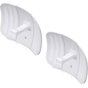Ubiquiti Networks LiteBeam ac LR LBE-5AC-LR-US 26 dBi 5 جيجا هرتز airMAX AC طويل المدى CPE مع تقنية InnerFeed (عبوتان)
