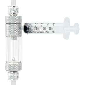 Easy Water Refill CO2 Bubble Counter with Check Valve and Water Adder for Planted Aquarium CO2 Regulator (Thread Connection)