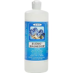 B-Ionic Magnesium Liquid Supplement for Coral Reef Salt Water Aquariums, 32 Ounce