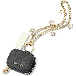 CUSTYPE حزام سحر الهاتف لحالة Airpod للهاتف المحمول، حبل معصم أنيق للهاتف، سلسلة مفاتيح هاتف قابلة للفصل للنساء متوافقة مع iPhone Samsung، وردي in Kuwait