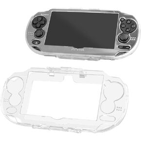 OSTENT Protective Clear Crystal Hard Carry Guard Case Cover Skin for Sony PS Vita PSV