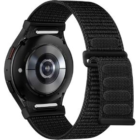 Adorve Sport Band for Samsung Watch Bands Galaxy Watch 7 6 5 4 FE Band 44mm 40mm/Galaxy Watch 6 Classic 47mm 43mm/Galaxy Watch 5 pro 45mm/ Galaxy Watch 4 Classic 46mm 42mm, 20mm Nylon Band Men Women