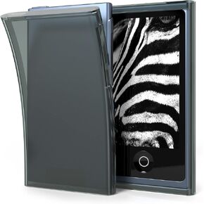 kwmobile Crystal Case Compatible with Apple iPod Nano 7 Soft TPU Silicone Protective Cover - Green/Transparent