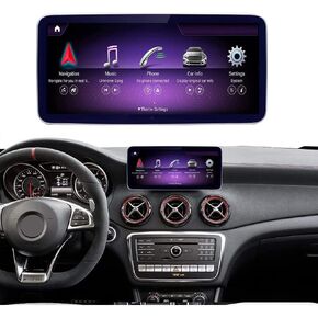 NINETOM Android 13 Car Radio - 12.3" Touchscreen for Mercedes Benz NTG4.5/4.7, ML GL W166 X166 2012-2015, Support Wireless Apple Carplay/Android Auto Mirror Link