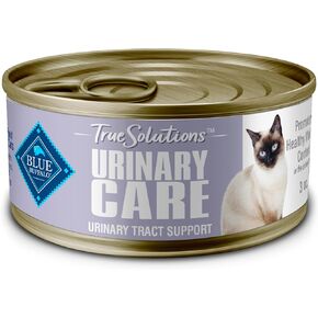 Blue Buffalo True Solutions Urinary Care Wet Cat Food, Urinary Tract Formula with Chicken, 3.0-oz. Cans (24 Count)