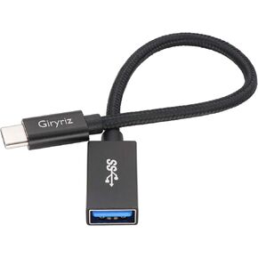 USB-C Male to USB3.1 Gen2 Female Adapter Cable, Type-C OTG Cable, Speed Up to 10Gbps (2PCS Pack)