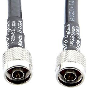 MPD Digital I LMR400 Ultraflex Times Microwave Coaxial Cable I Nmale to Nmale Connectors I Low Loss RF Coaxial Cable I CB, Ham Radio, Transmitters, Antenna I 35ft