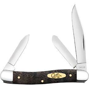 Case Cutlery CA14001: Stockman Black Curly Oak