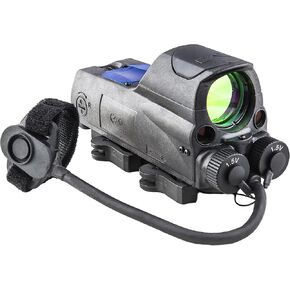 MEPROLIGHT MEPRO MOR نقطة حمراء متعددة الأغراض منعكسة كهربائية بصرية ذات مواصفات عسكرية مع إضاءة نشطة وسلبية، كل من الأشعة تحت الحمراء والمؤشرات المرئية.