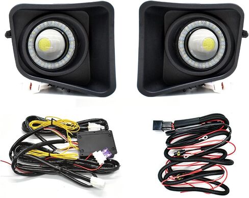 سيارة LED مصباح الضباب أضواء النهار الجري DRL ل 2014-2021 تويوتا تندرا بدوره إشارة القيادة ضوء Daylihgts كشافات in Kuwait
